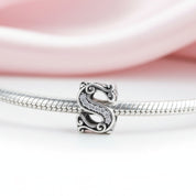 Vintage Letter A to Z Charms-Black Diamonds New York