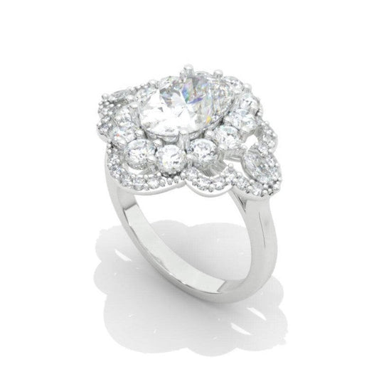 VIP AN Dream Ring Custom Request-Black Diamonds New York