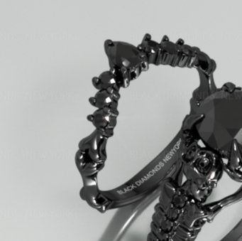 VIP CL Dream Ring Custom Request (Aftersale Service)-Black Diamonds New York