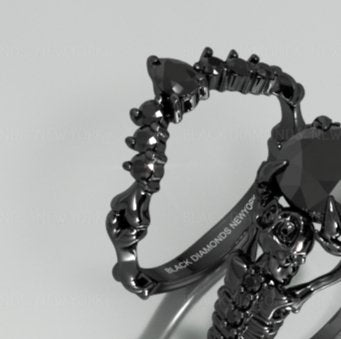 VIP CL Dream Ring Custom Request - Black Diamonds New York