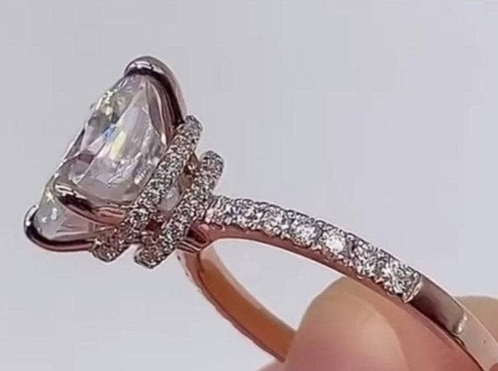 VIP CL Dream Ring Custom Request with Hidden Garnet Stone - Black Diamonds New York