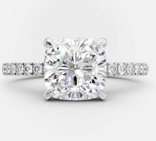 VIP CL Dream Ring Custom Request with Hidden Garnet Stone-Black Diamonds New York