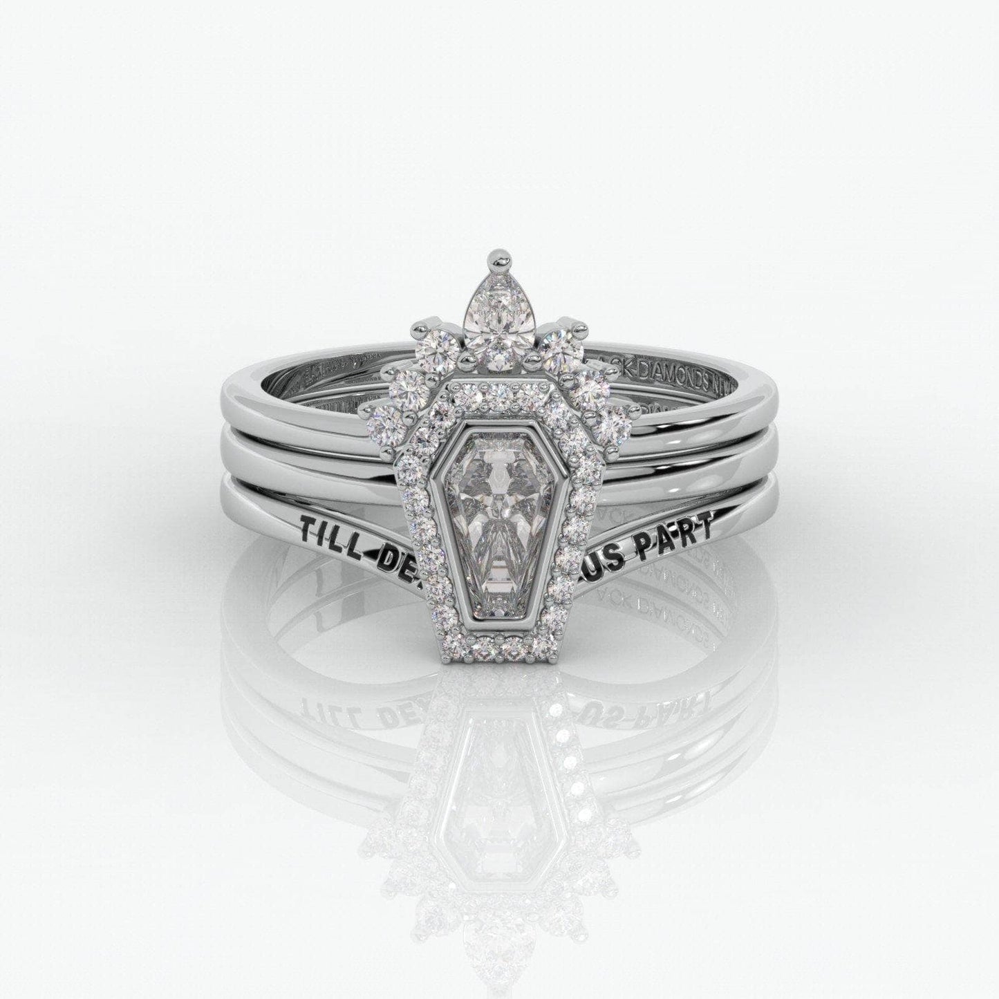 VIP Custom Dream Ring- Until Death Rings-Black Diamonds New York