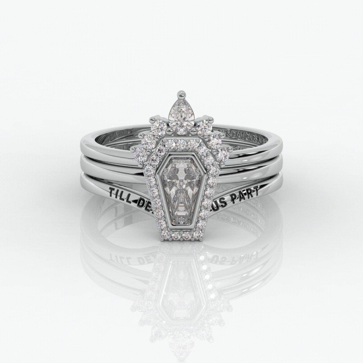 VIP Custom Dream Ring- Until Death Rings-Black Diamonds New York