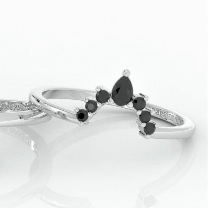 VIP Dream Ring Custom Request- Ring Band Only-Black Diamonds New York
