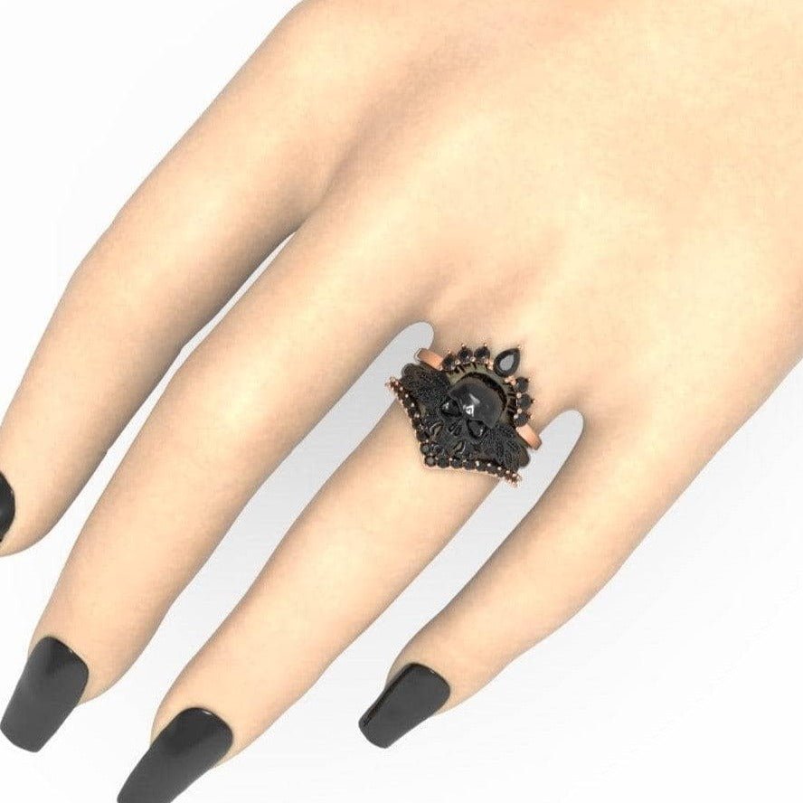 VIP Dream Ring- My Queen Band Only-Black Diamonds New York