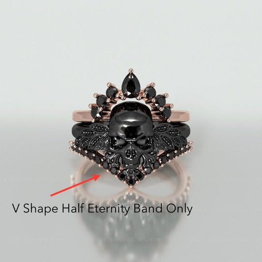 VIP Dream Ring- My Queen Band Only-Black Diamonds New York