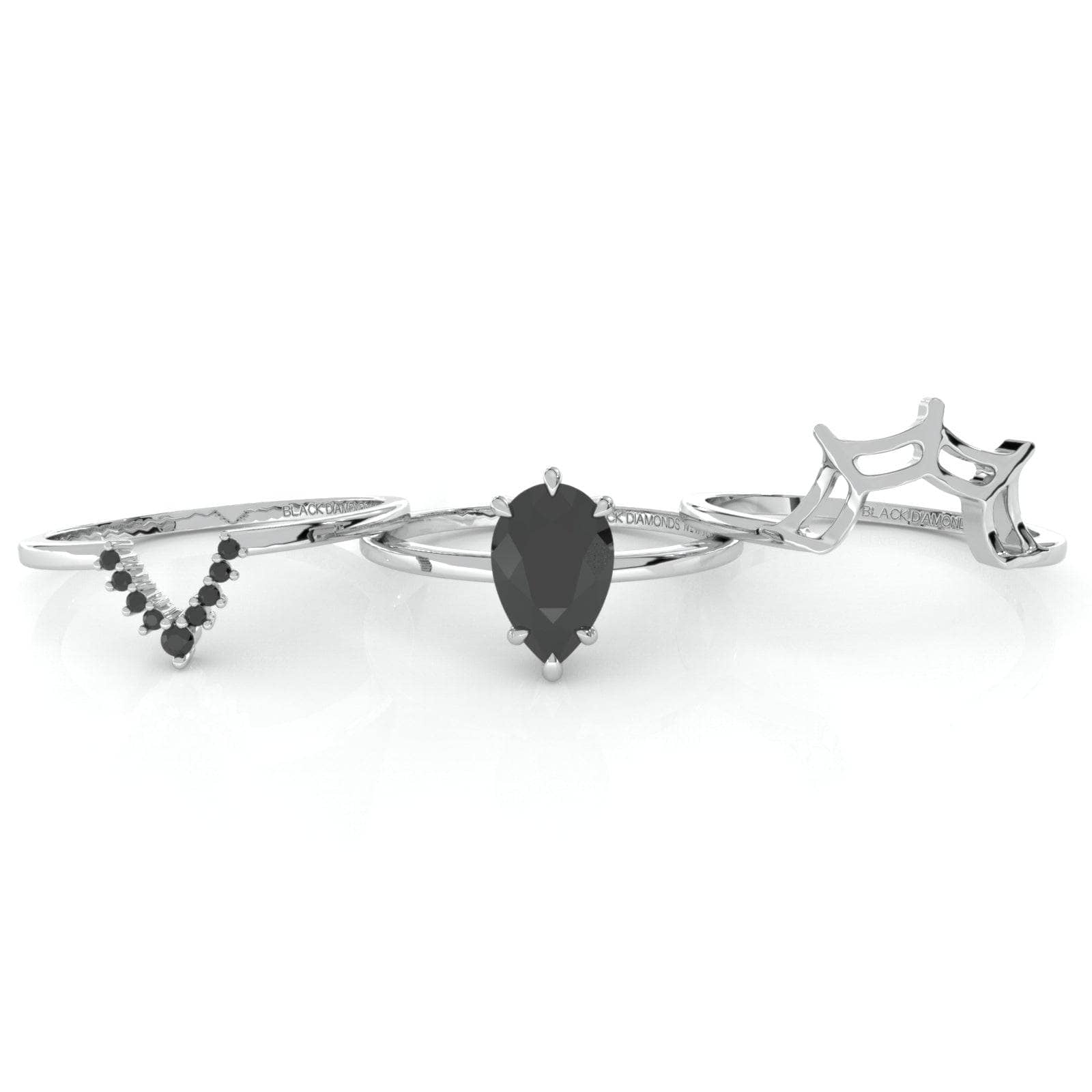 VIP Dream Ring- Spider Web Band Only (Aftersale Service)-Black Diamonds New York