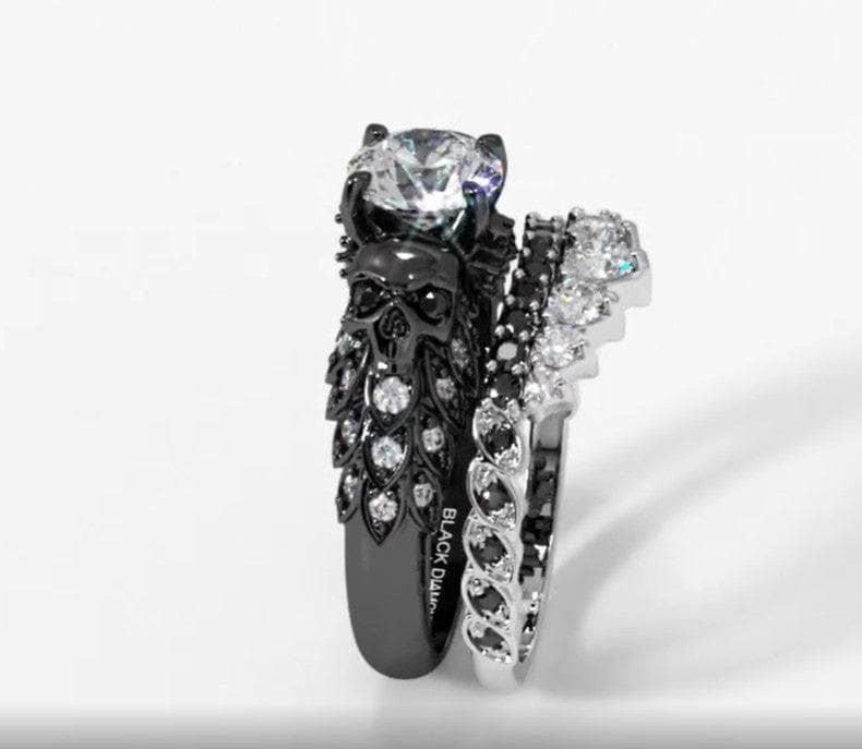 VIP JD Dream Ring Custom Request-Black Diamonds New York