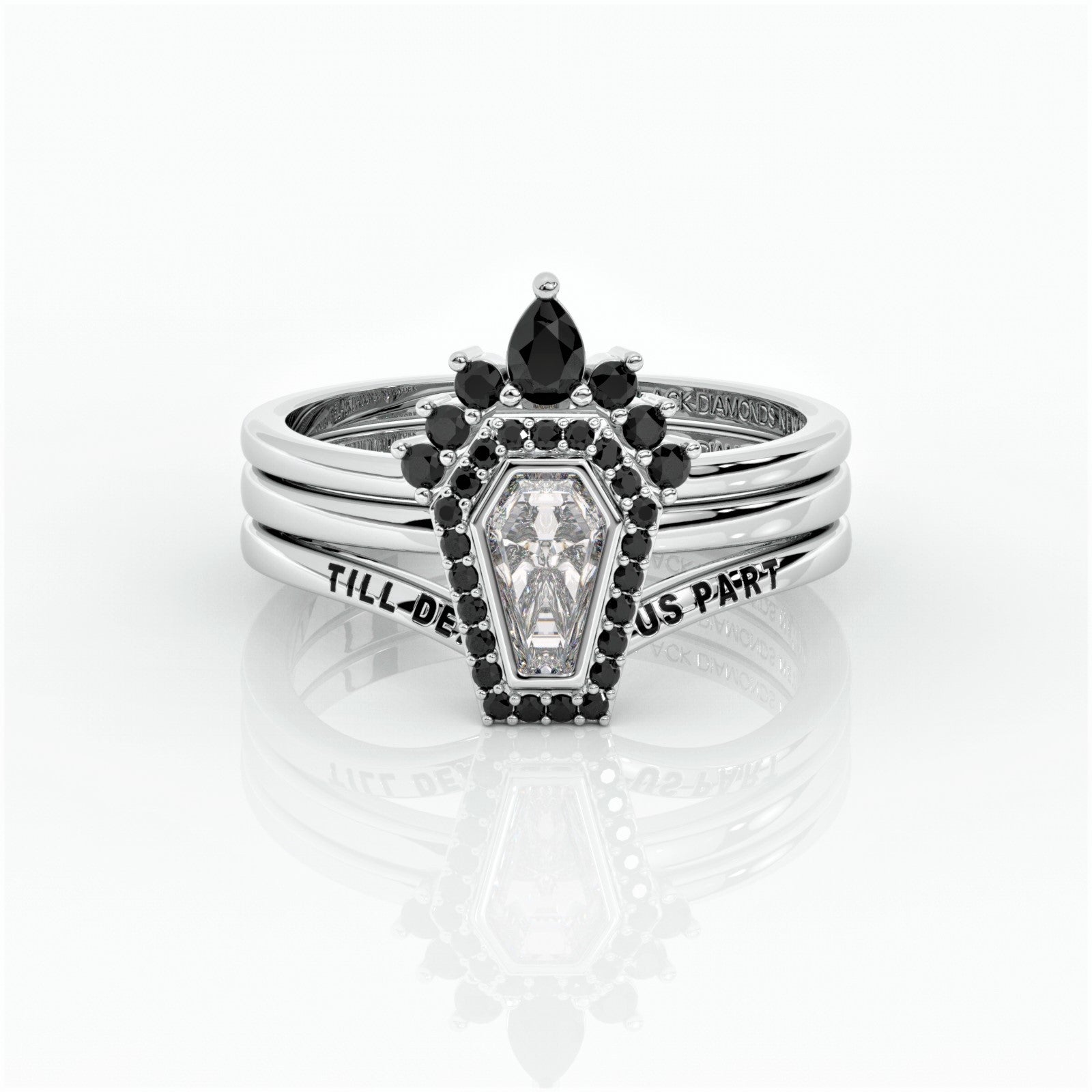 VIP JV Dream Ring Custom Request (Aftersale Service)-Black Diamonds New York