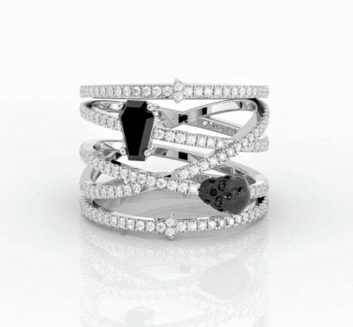 VIP VA Dream Ring Custom Request-Black Diamonds New York