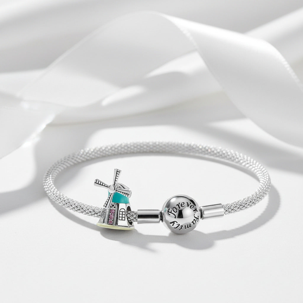 Windmill Charm-Black Diamonds New York