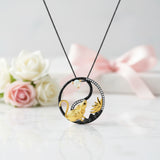 Year Of The Rat-Natural Garnet Handmade Rat Necklace