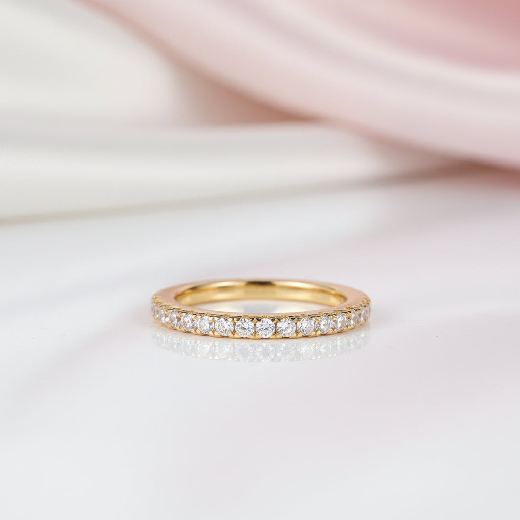 Yellow Gold Oval Cut Simulated Diamond Option Wedding Ring Set-Black Diamonds New York