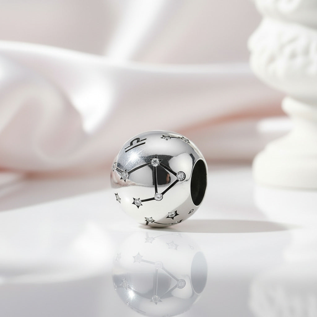 Zodiac Constellation Star Sign Beads-Black Diamonds New York