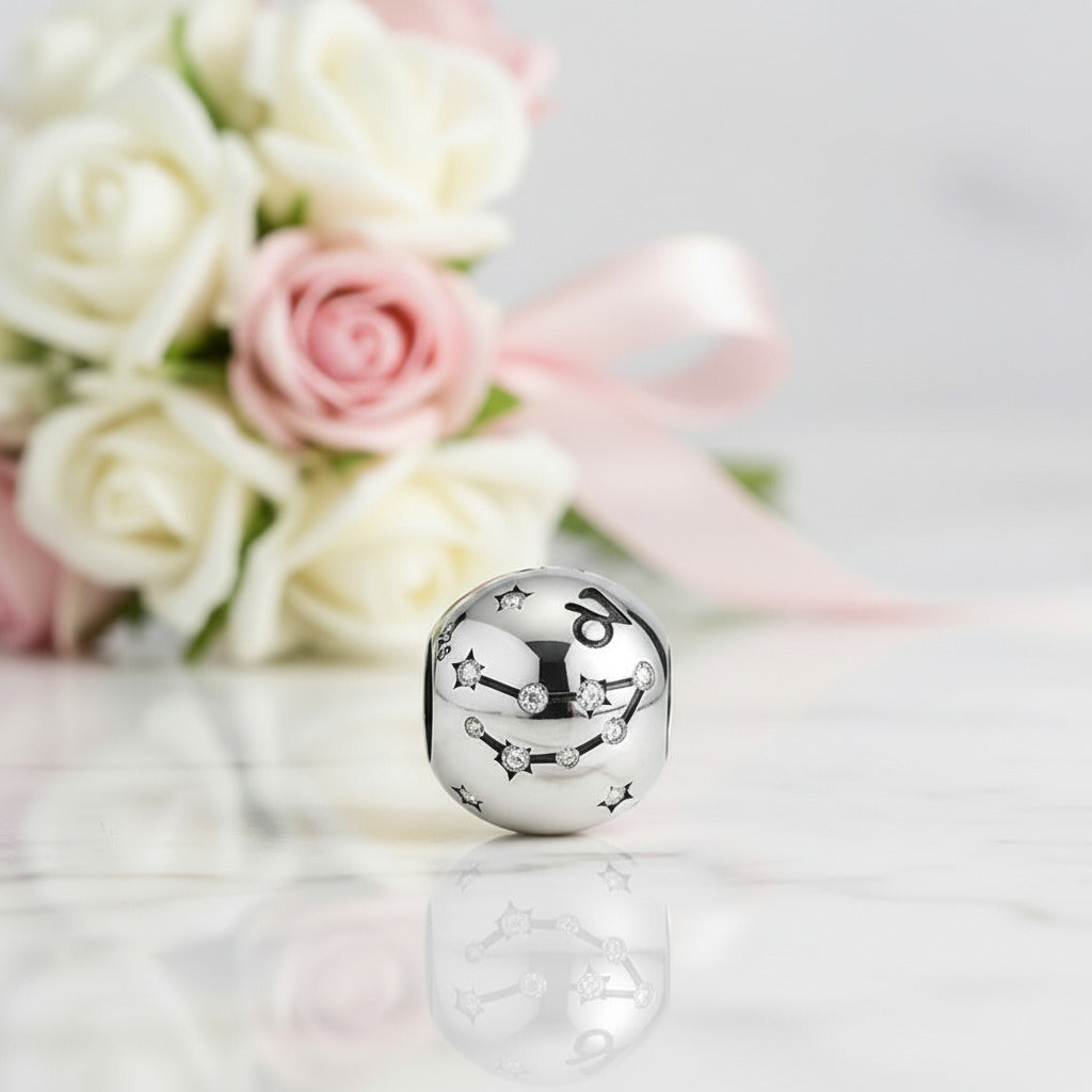 Zodiac Constellation Star Sign Beads-Black Diamonds New York