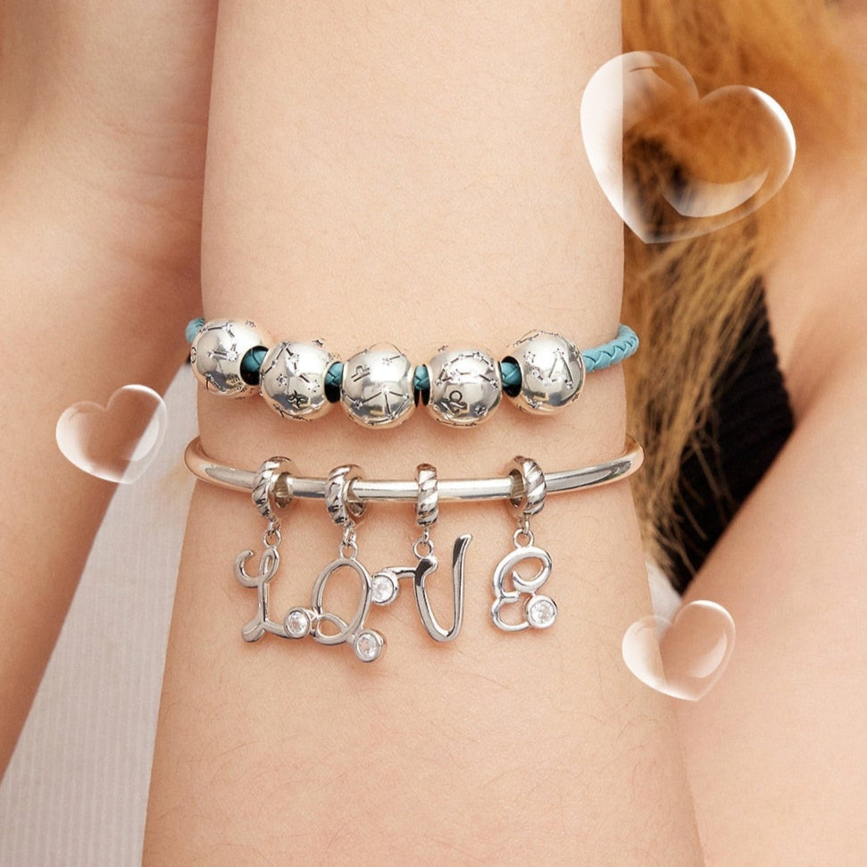 Zodiac Constellation Star Sign Beads-Black Diamonds New York