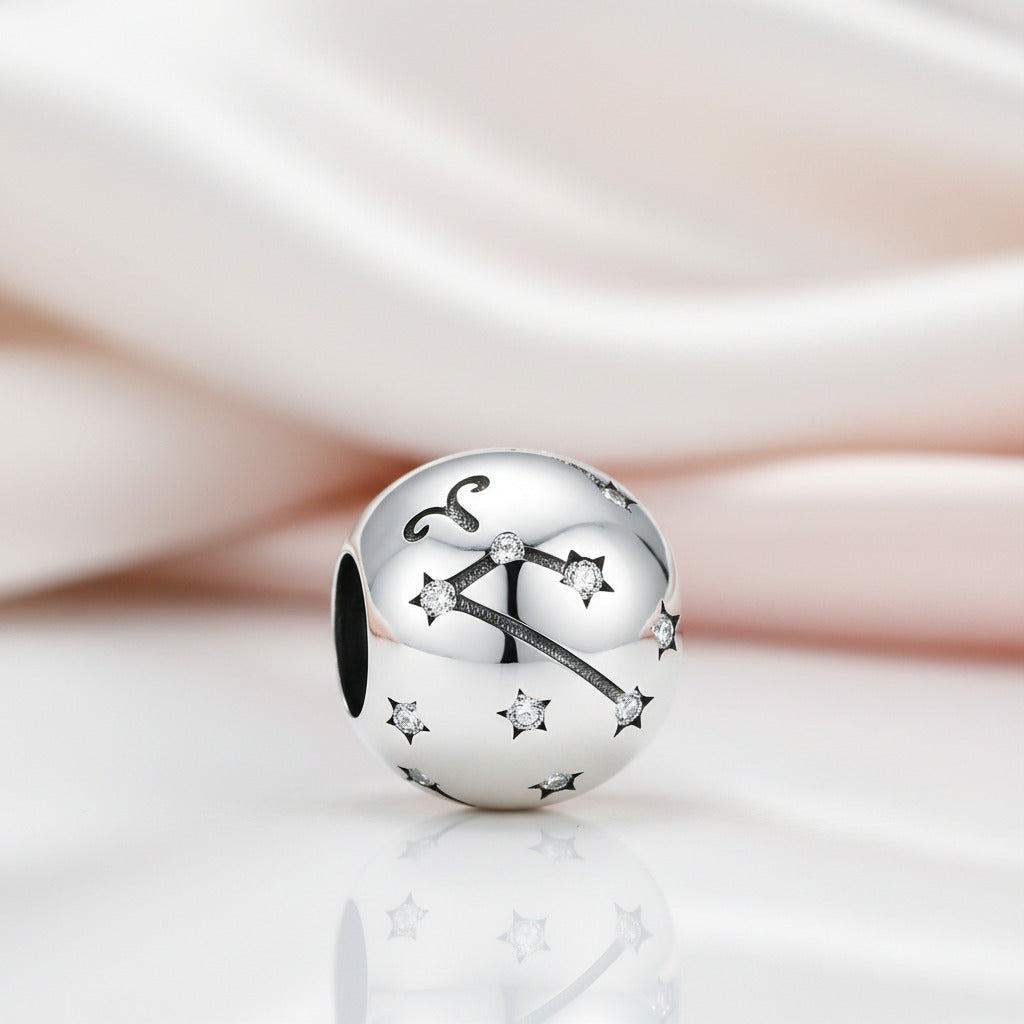 Zodiac Constellation Star Sign Beads-Black Diamonds New York