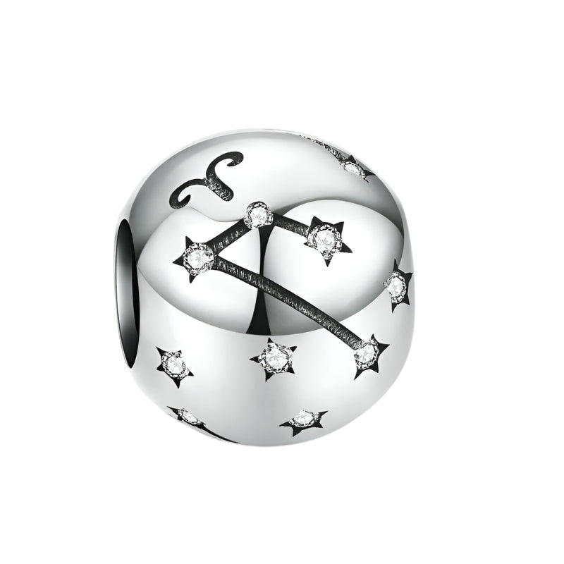 Zodiac Constellation Star Sign Beads-Black Diamonds New York